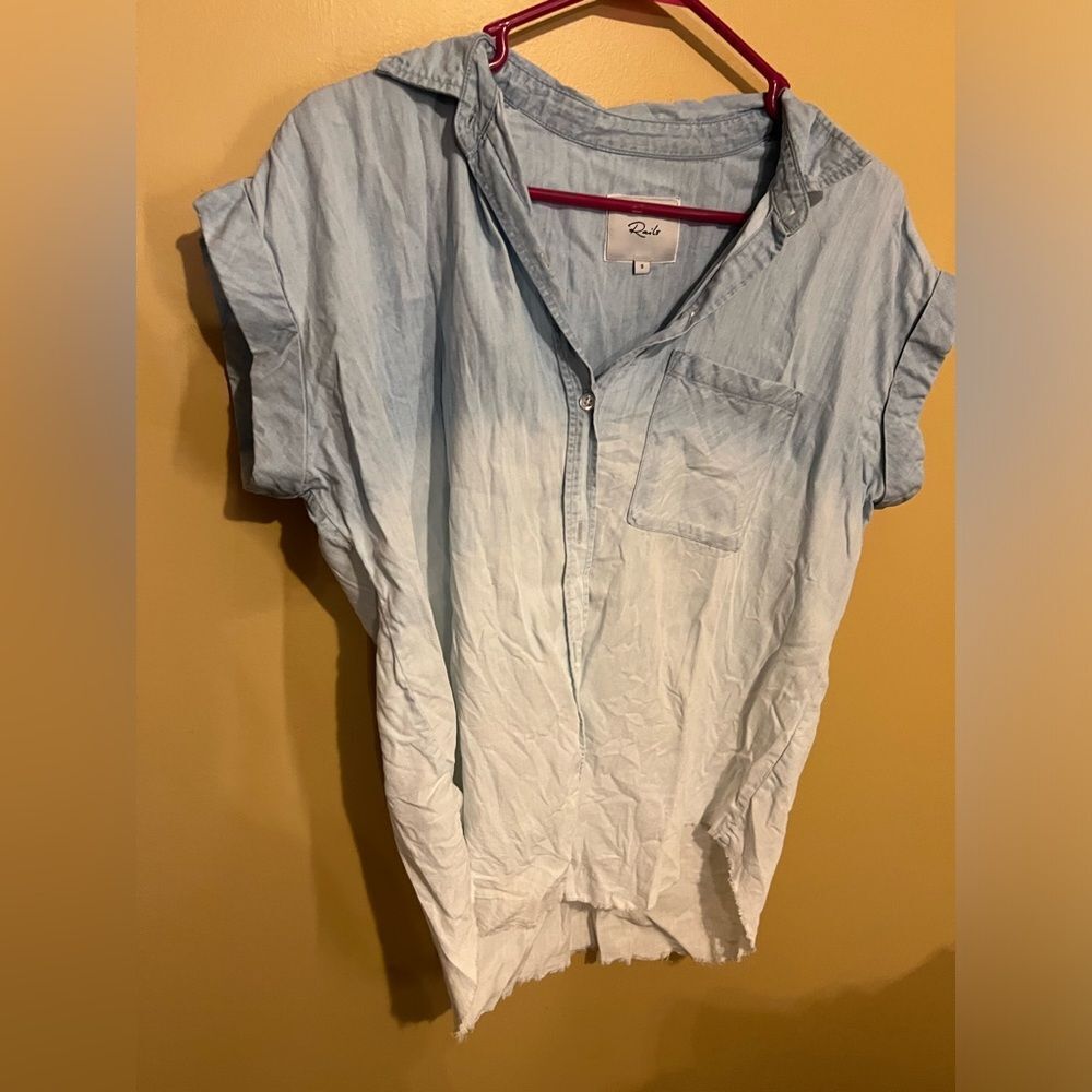 Rails Blue Ombre Button Down Small - image 1